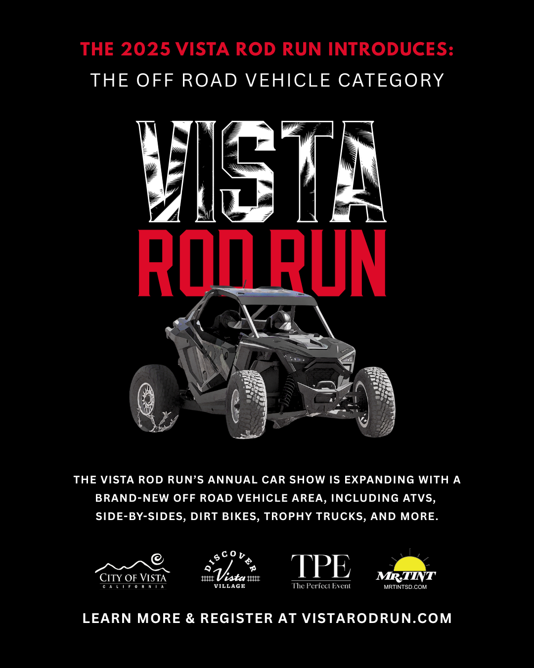 VRR OFF ROAD ANNOUNCEMENT