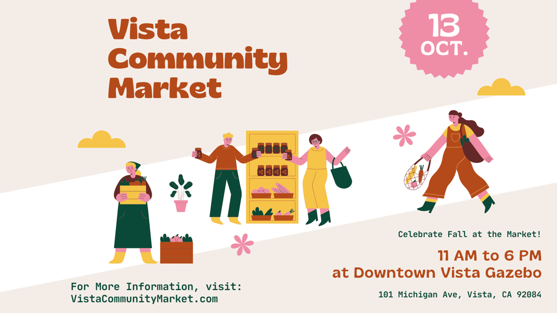 Vista Community Market Flyer (Presentation)